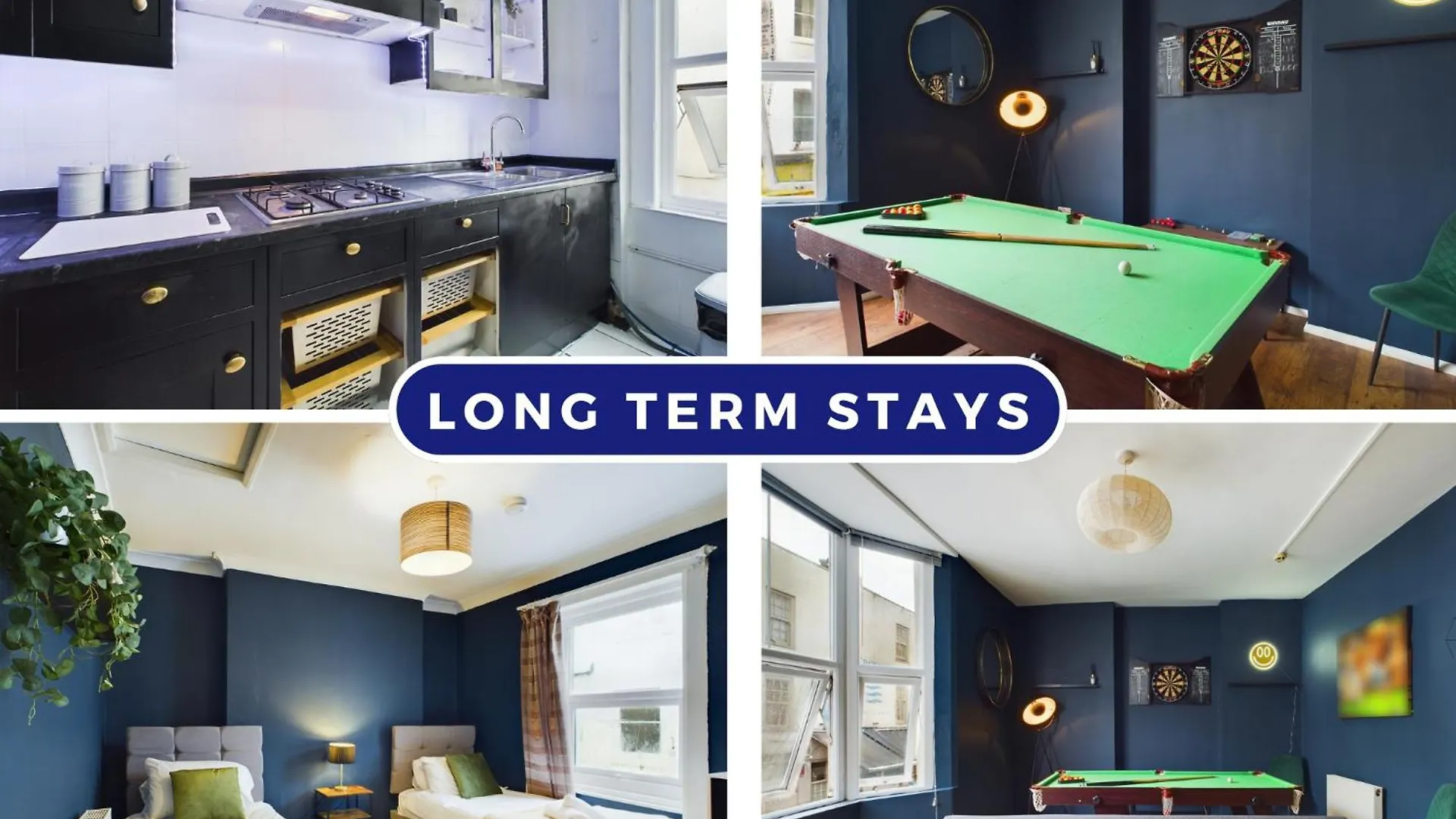 Long Stay Brighton Centre Pool Table 2Bed 4Guests
